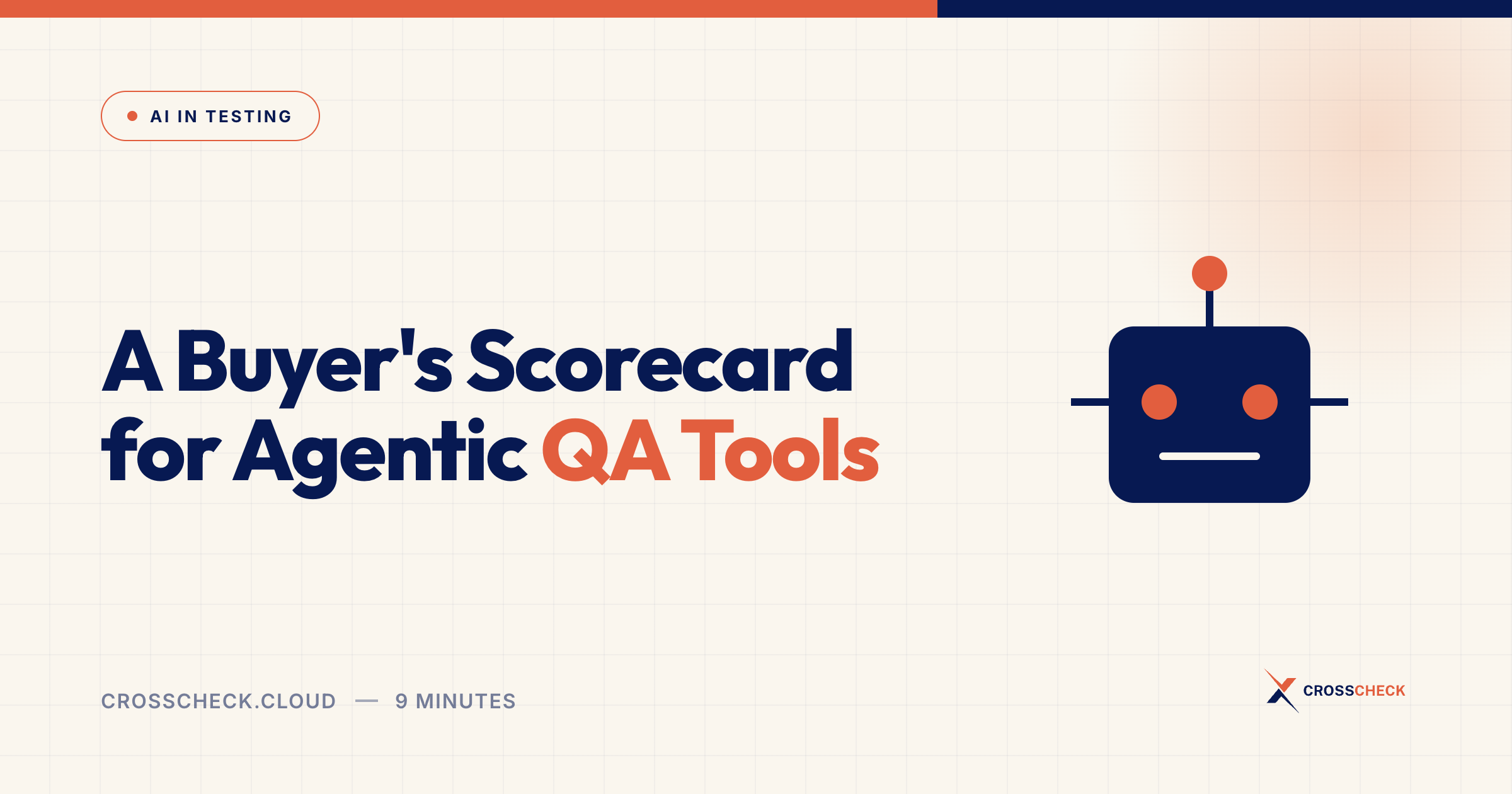 A Buyer's Scorecard for Agentic QA Tools