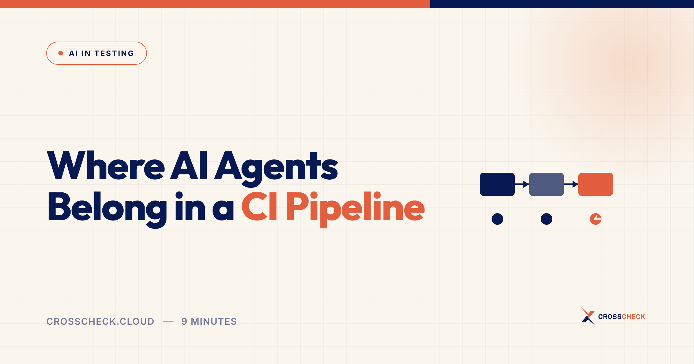 Where AI Agents Belong in a CI Pipeline