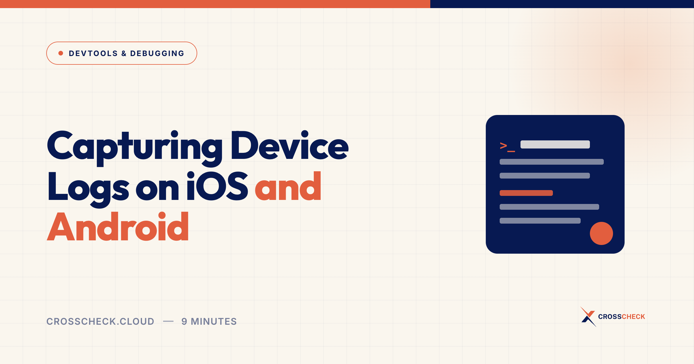 Capturing Device Logs on iOS and Android