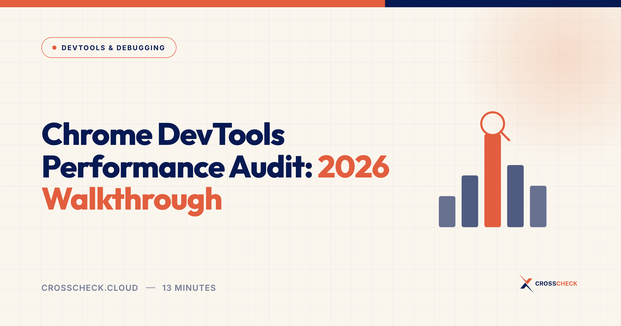 Chrome DevTools Performance Audit: 2026 Walkthrough