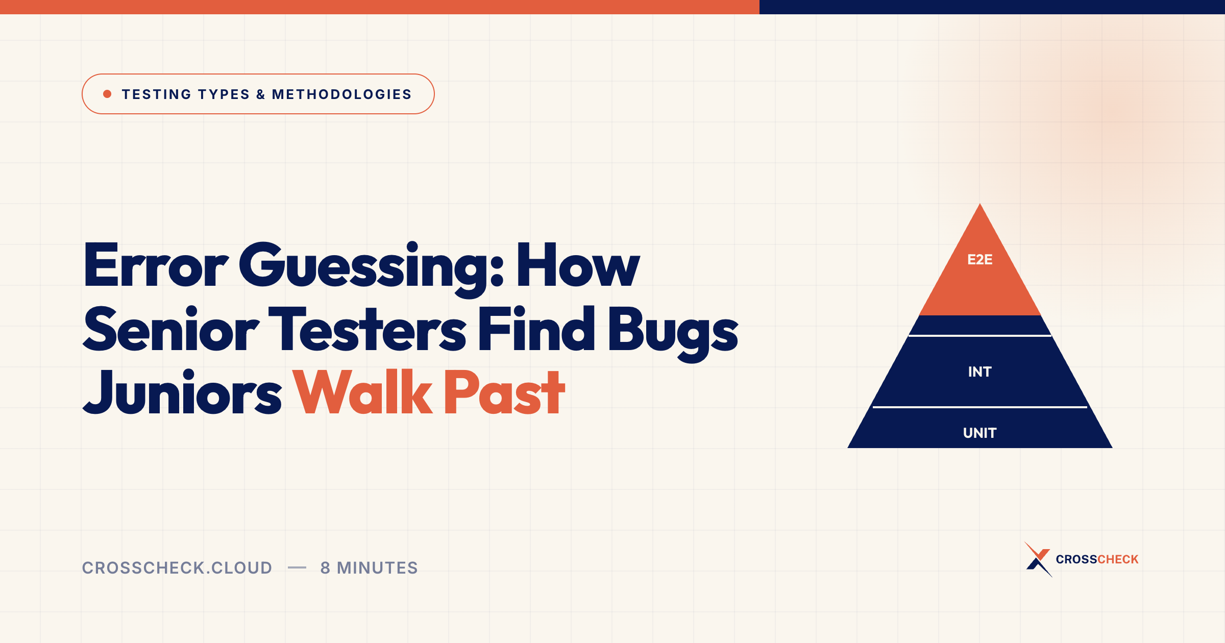 Error Guessing: How Senior Testers Find Bugs Juniors Walk Past