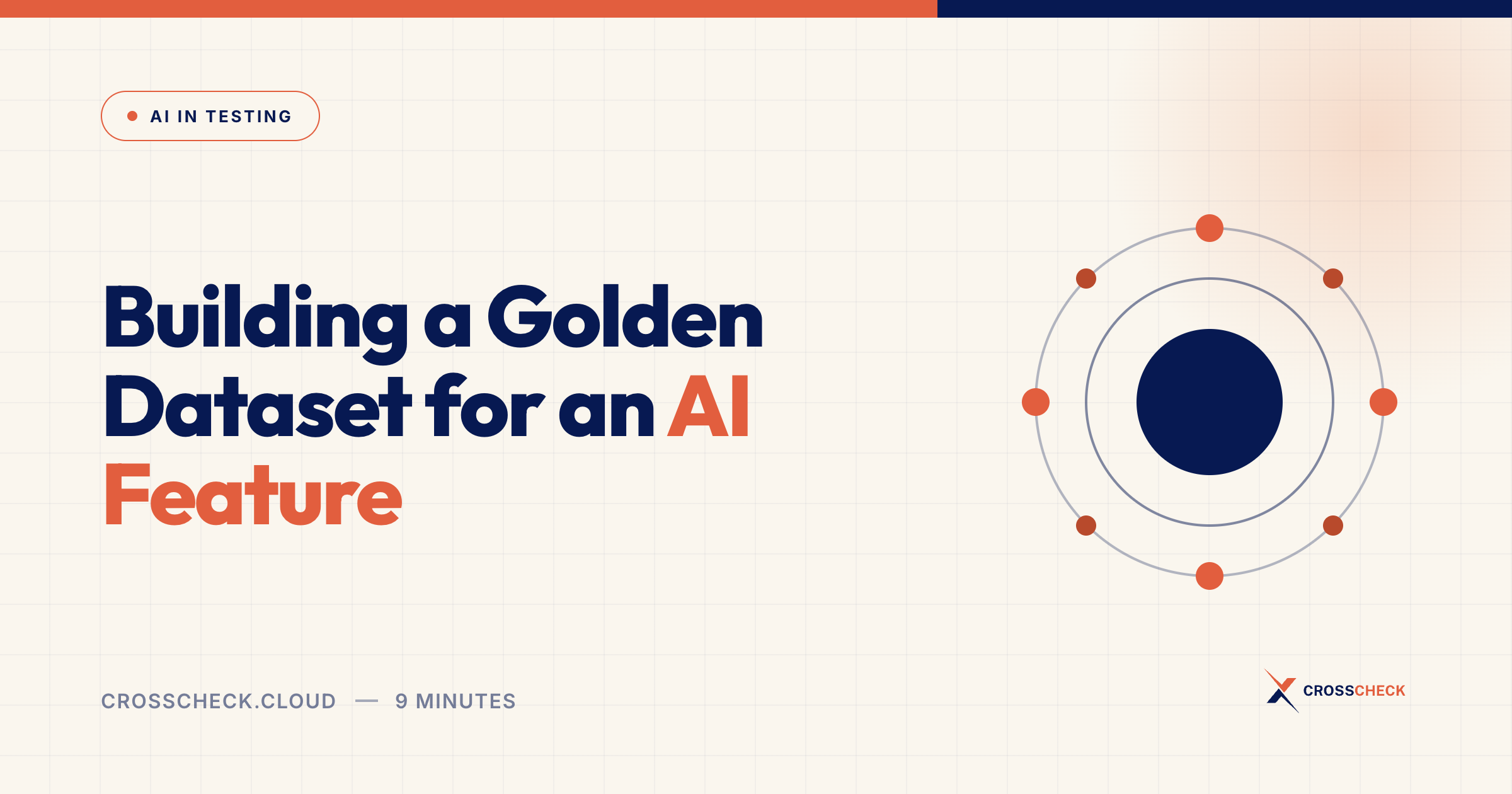 Building a Golden Dataset for an AI Feature