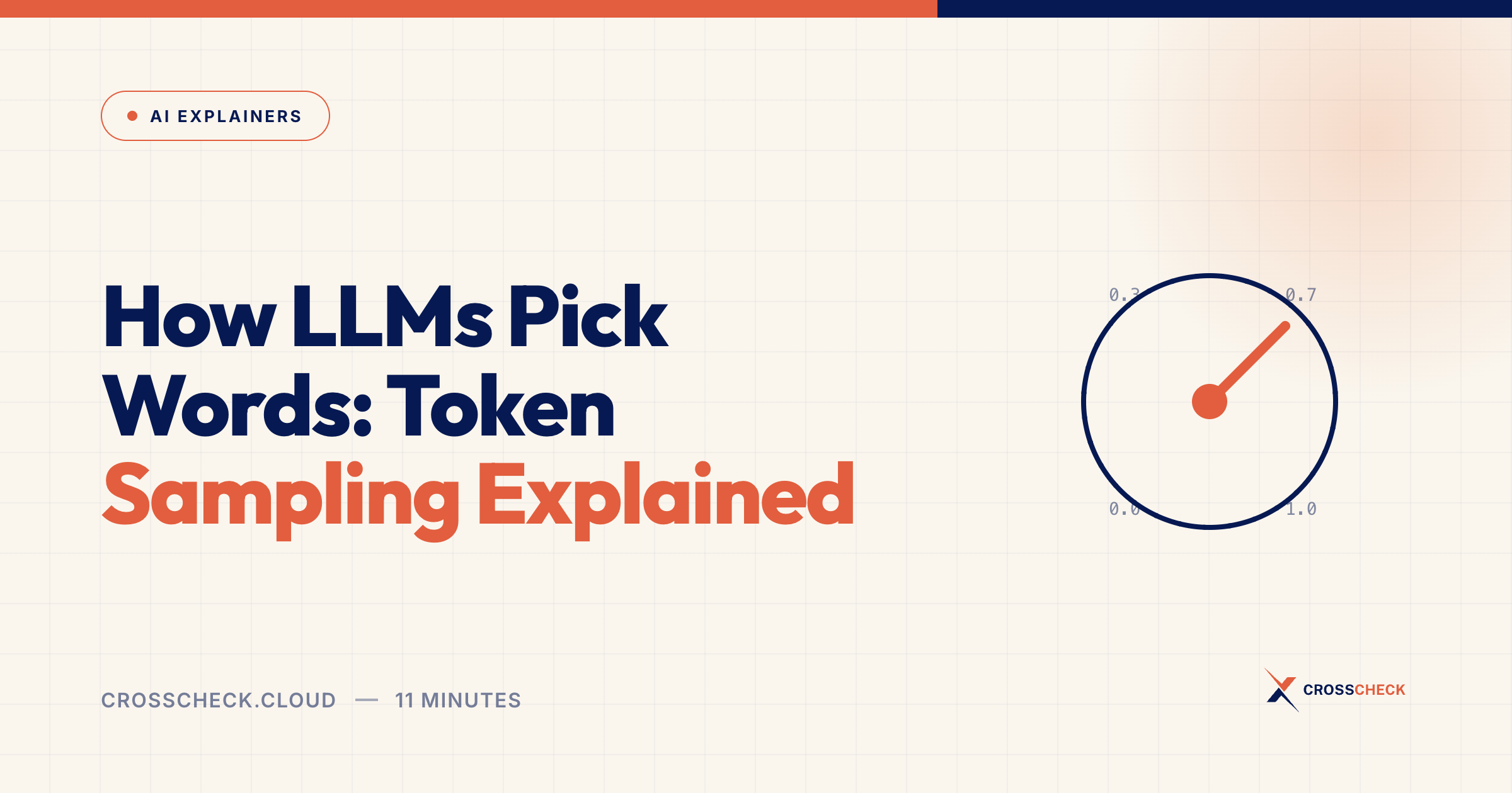 How LLMs Pick Words: Token Sampling Explained