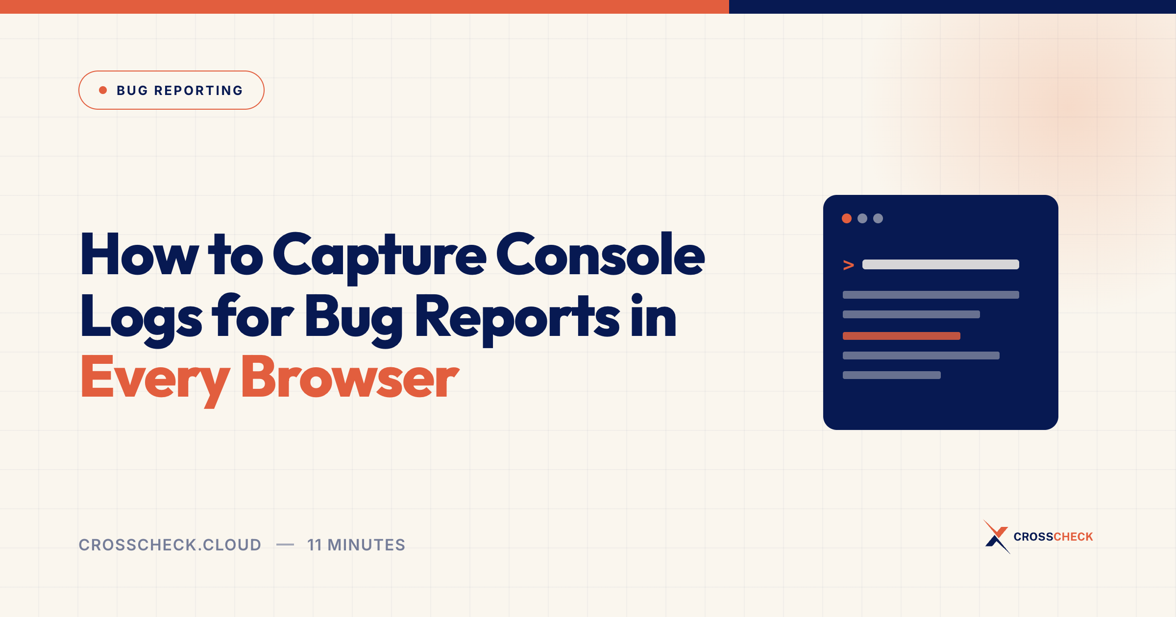 How to Capture Console Logs for Bug Reports in Every Browser
