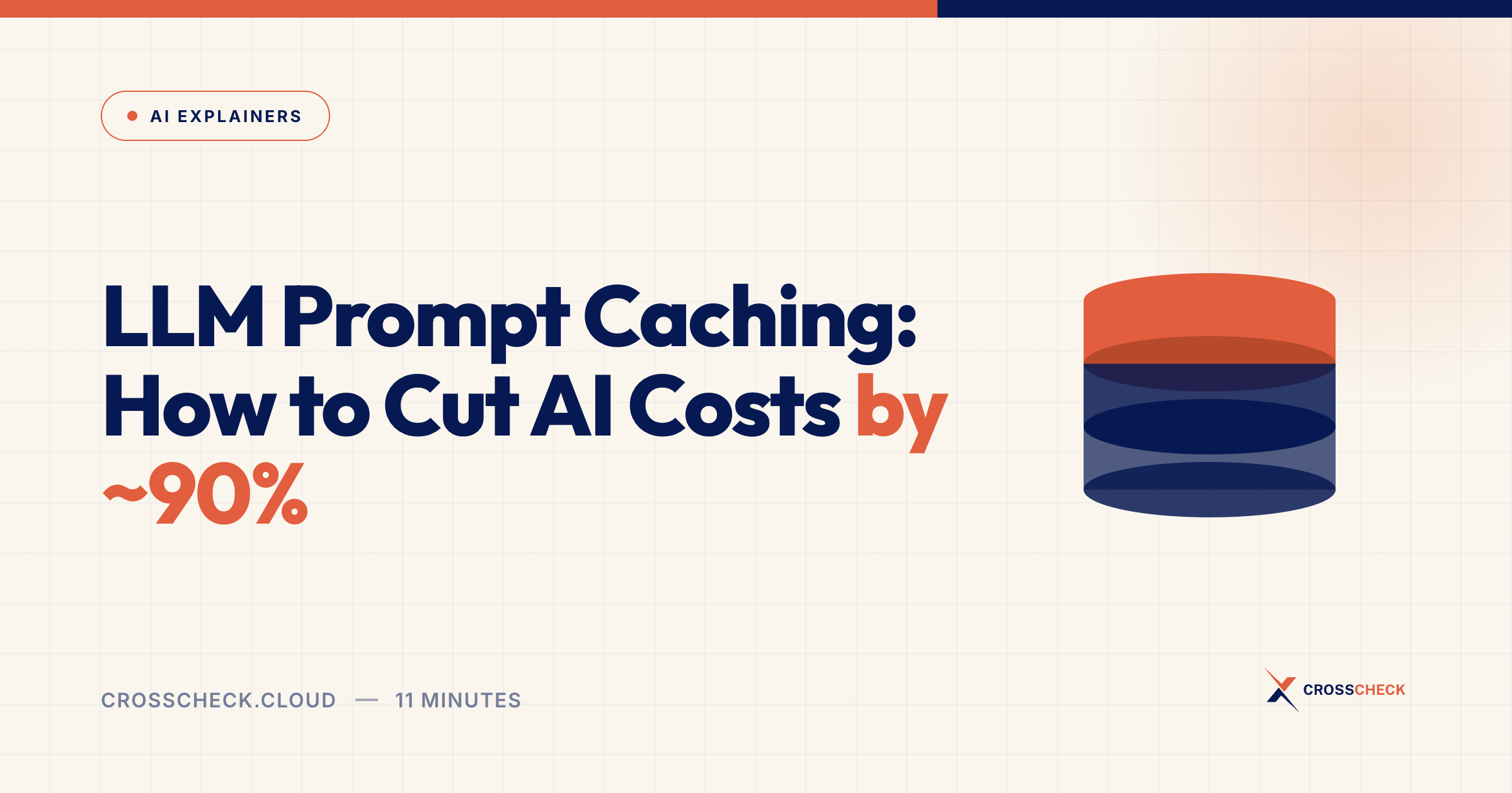 LLM Prompt Caching: How to Cut AI Costs by ~90%