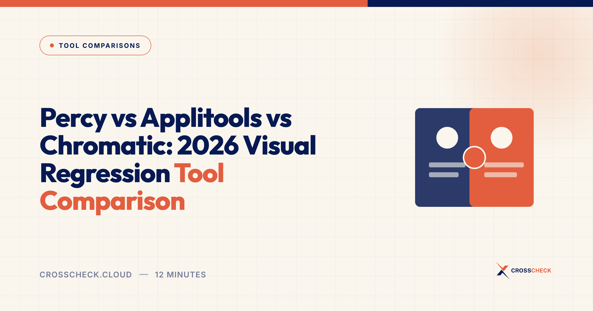 Percy vs Applitools vs Chromatic: 2026 Visual Regression Tool Comparison