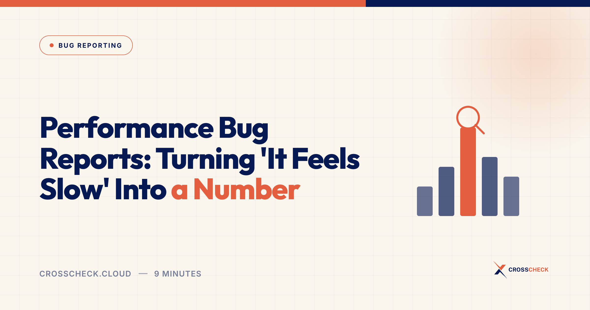 Performance Bug Reports: Turning 'It Feels Slow' Into a Number