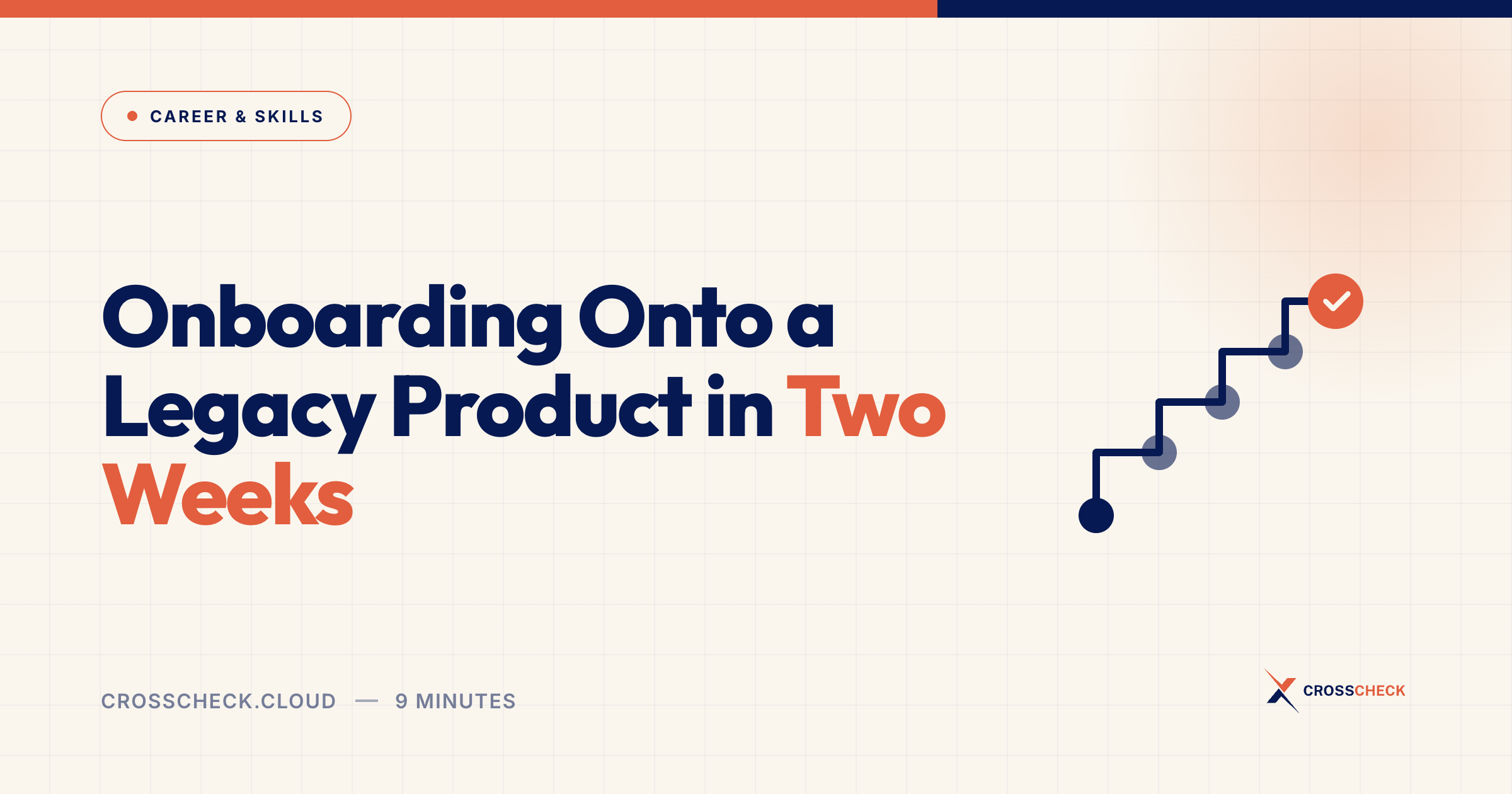 Onboarding Onto a Legacy Product in Two Weeks