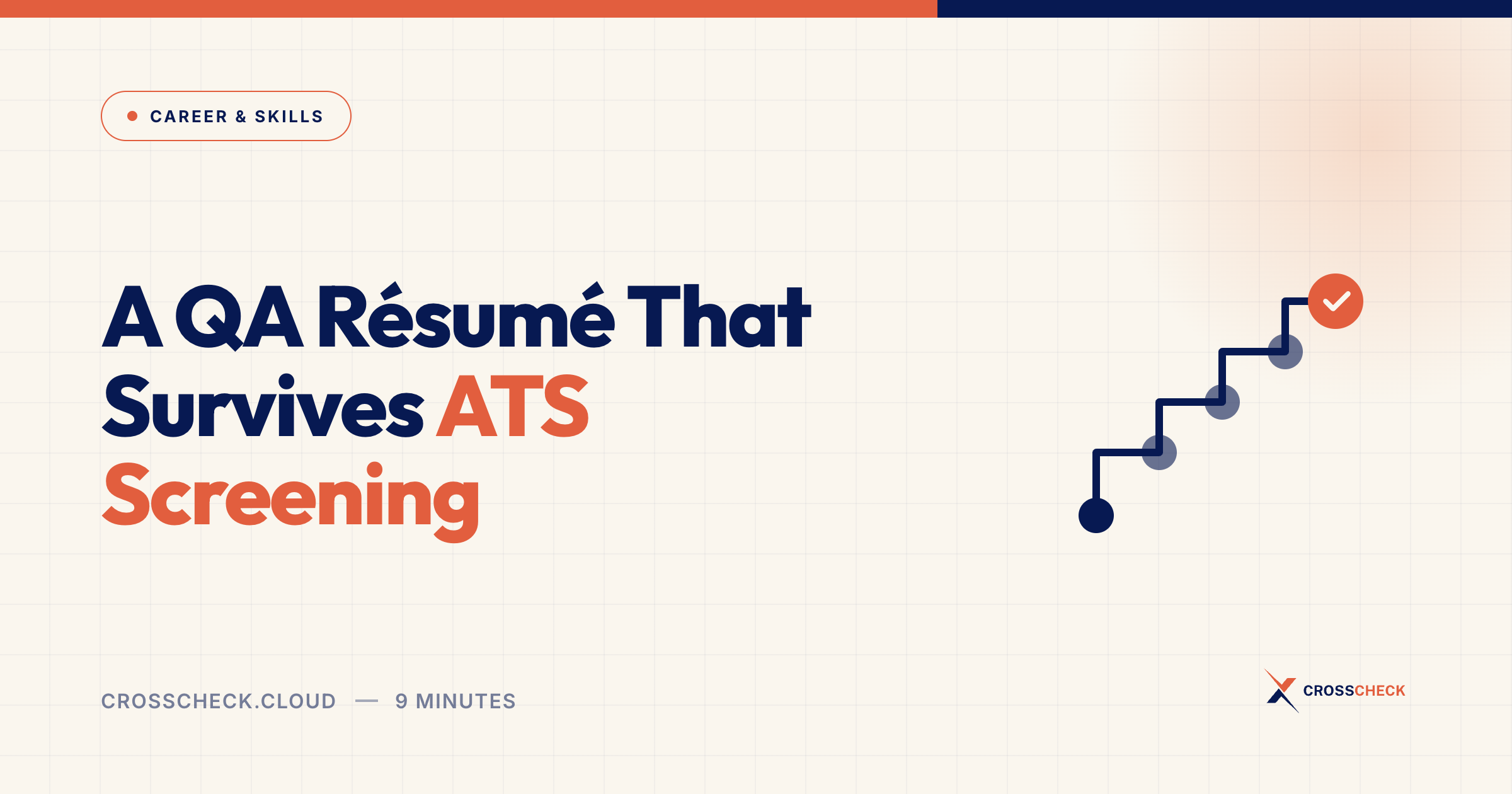 A QA Résumé That Survives ATS Screening